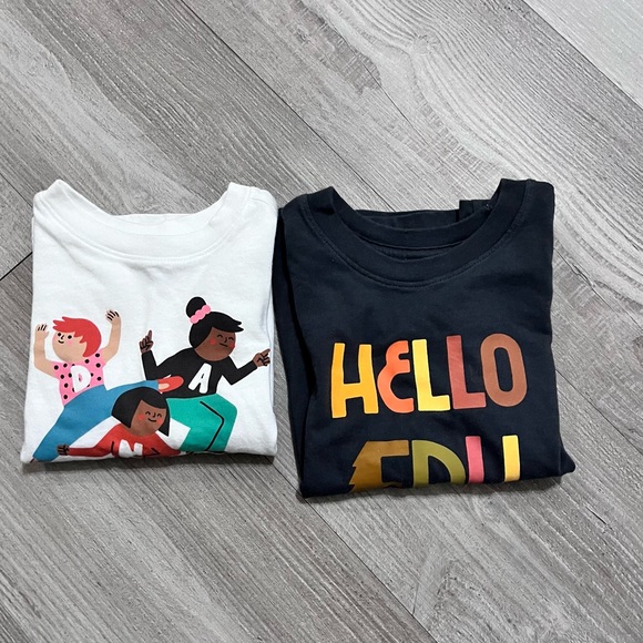 2pc Toddlers longsleev T-Shirt 2T - Picture 1 of 7